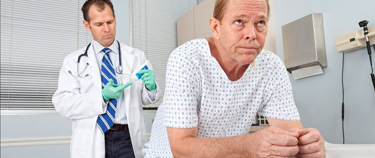 Prostatitis therapy upon receipt of the doctor